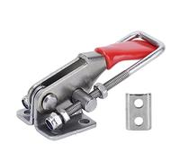 VGEBY Pestillo de Abrazadera de Palanca Ajustable con Ergonómico para Maquinaria Pesada Capacidad 165kg Acero Inoxidable 1 Unidad