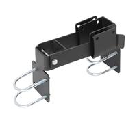 VGEBY Pestillo de Puerta de Eslabón de Cadena, Pestillo de Puerta Doble de Acero Al Carbono con Orificio para Cerradura, Ideal para Cercas Industriales y Granjas