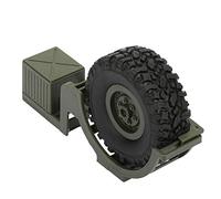 VGEBY Piezas de Decoración de Neumáticos de Repuesto RC, con Material Duradero y Fácil de Instalar, Aptas para WPL B36 B36K B36KIT 1:16 Military RC Truck Car