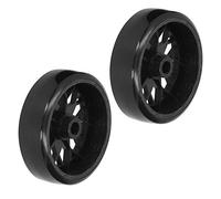 VGEBY Piezas de Repuesto Mejoradas para Eje de Rueda de Neumático RC, con Banda de Rodadura Suave para un Rendimiento de Deriva Complejo, Aptas para el Modelo de Coche WPL D12 RC (Black)