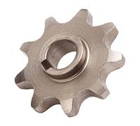 VGEBY Piñón de Cadena 9T, Piñón de Bicicleta de Acero Al Carbono para Motores con Engranajes MY1016Z2 MY1016Z3 MY1018, con Rosca Interna de Alta Precisión y Diseño Duradero Resistente