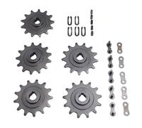 VGEBY Piñón del Motor de Cadena, 410 13T 5 Piezas 410 Modelo 13T Piñones para Go Kart Motocicleta ATV Quad