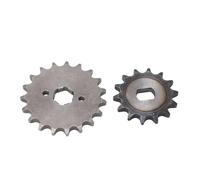 VGEBY Piñón Trasero, Acero 428 19T 14T Cadena de Motor de Motocicleta Piñones Traseros Delanteros para Dirt Pit Bikes ATV Quad Kart