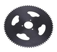 VGEBY Piñón Trasero de Acero T8F 74T Diente 30MM Accesorios de Repuesto de Motocicleta duraderos de Acero Negro Cadena T8F