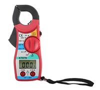 VGEBY Pinza Amperimétrica Digital Pantalla LCD Pinza Amperímetro 20 A 400 A 600 V con Protección contra Sobrecarga Prueba de Diodo de Retención de Datos para Mantenimiento Eléctrico Pruebas de
