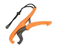 VGEBY Pinza para Peces, Herramienta de Pesca ABS con Abrazadera Mecánica Manual, Pinza Flotante Ligera para Labios de con Antideslizante y Cuerda Ajustable para Pescadores (Grande)