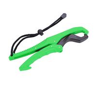 VGEBY Pinza para Peces, Herramienta de Pesca ABS con Abrazadera Mecánica Manual, Pinza Flotante Ligera para Labios de con Antideslizante y Cuerda Ajustable para Pescadores (Grande)