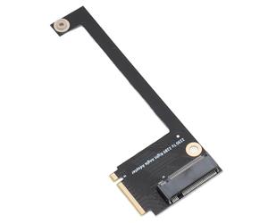 VGEBY Placa de Expansión SSD 2230 a 2280, 90 Grados para Conversión Portátil Rog Ally Placa de Expansión SSD 2230 a 2280 NVME M Key NGFF M.2 PCIE 4.0 3.0 Adaptador de Dedo Dorado