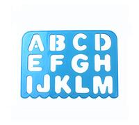 VGEBY Plantilla de Pintura Plástica de Figuras Geométricas con 3 Rotuladores, para Niños de 3 a 6 Años (Juego de tablero hueco de figura geométrica de)