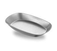 VGEBY Plato de Camping de Acero Inoxidable, Plato de Cena de Metal Resistente de 10 Pulgadas, Perfecto para Picnic, Barbacoa, Viajes (Copos de nieve retros) (Copos de nieve retros)