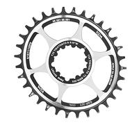 VGEBY Plato Ovalado Ancho Estrecho BCD104 32T de Bicicleta de montaña, Platos y bielas Ligeros Integrados(3 mm)