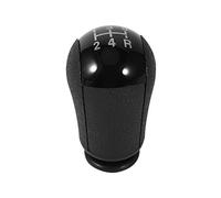 VGEBY Pomo de palanca de cambio, 5 cambios de velocidad de coche, cambio de velocidad, cambio de engranajes Knob, plástico ABS universal para vehículos automáticos, 2 colores (color negro)