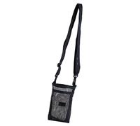 VGEBY Portabotellas de Agua Bolsa Cruzada de Malla de Nailon con Bolsillo para Teléfono Se Adapta a Botellas de hasta 3,3 Pulgadas Correa Ajustable de 29,5 a 55,1 Pulgadas para Senderismo Camping (#)