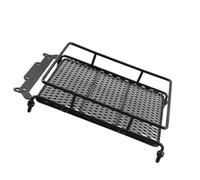 VGEBY Portaequipajes de Techo RC, Metal, 4 Luces LED, Axial SCX10 Escala 1/10 (4 Blanco)