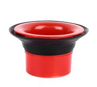 VGEBY Potenciador de Bombo, Amplificador de bajo de Batería Excelente Calidad de Sonido Altavoz de Bombo Amplificador de Efecto de bajo de Batería ABS con Protector de Orificio de, VGEBYU8PH50AWXK-12