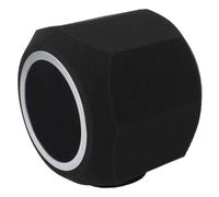 VGEBY Protector de Aislamiento de Micrófono, Tapa Antiviento de Espuma Insonorizada con Filtro Pop Desmontable para Grabación de Voz y Transmisión en Vivo (Tipo B)