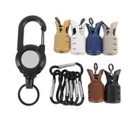 VGEBY Protector de Anzuelo para Señuelos de Calamar, Funda Protectora para Señuelos de Calamar, Fácil de Usar, Resistente, con Aspecto Elegante para la Pesca con Cebo en el Mar (Black)