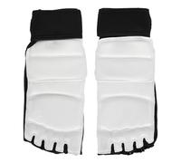VGEBY Protector de Pie para Taekwondo, con Soporte de Tobillo Extendido de 22cm para Adultos y Niños, Entrenamiento de Gimnasio Kickboxing, 2 uds. (M 34-35)