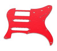 VGEBY Protector de Plástico de PVC para Golpeador de Guitarra Eléctrica, Cubierta de Placa Frontal para Rascar, para una Protección Efectiva para Músicos (Color rojo perla GSSH67)