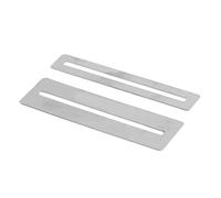 VGEBY Protector de Traste de Guitarra Duradero Hecho de Material Metálico, 2 Protectores de Traste de Guitarra para Luthiers y Guitarristas, 8 Cm