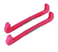 VGEBY Protectores Ajustables para Patines Zapatos para Patines Cubierta Protectora para Cuchillas Cubre Cuchillas para Patines sobre Hielo 2 Piezas(Rosa roja)