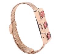 VGEBY Pulsera Inteligente de Seguimiento de Actividad Física, 60 Días en Espera, 10 M, Resistente Al Agua, con Seguimiento del Sueño Las 24 Horas, Aplicación de 4 Estilos Temáticos (Gold)