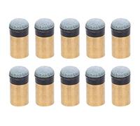 VGEBY Puntas de Taco de Billar para Billar, reemplazos de Puntas de Taco de Billar con Casquillos de Palo de Taco 10 Piezas 12 mm / 13 mm(12MM) Deportes Competitivos Suministros De Billar