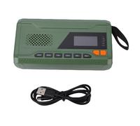 VGEBY Radio de Emergencia, Manivela de Energía Solar con Radio FM Dab Transmisión Inalámbrica Batería de 4500 MAh Cargador USB Linterna LED para Supervivencia Al Aire Camping Senderismo