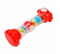 VGEBY Rainmaker Juguete Sensorial Sonajero Multifuncional de Plástico con Cuentas Giratorias y Sonido de Lluvia 24 X 10 X 8 Cm Juguete de Educación Temprana para Bebés y Niños Pequeños Juego