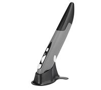VGEBY Ratón Tipo Bolígrafo, Ratón Vertical Inalámbrico de 2,4G USB para Ordenador, Lápiz óptico de Bolsillo para Escritura a Mano con Receptor USB (Gray), VGEBYOXHR4Q618Z-13