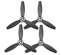 VGEBY RC Airplane Propeller 4pcs RC Propeller Accesorio Modificado Reemplazo de Accesorio para Bebop 2 Drone(Negro)