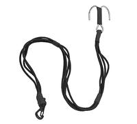 VGEBY RC Crawler Kinetic Winch Strap, Cuerda de Remolque de Alta Resistencia RC Crawler con Ganchos para 1/10 1/8 RC Car (Negro)