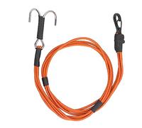 VGEBY RC Crawler Kinetic Winch Strap, Cuerda de Remolque de Alta Resistencia RC Crawler con Ganchos para 1/10 1/8 RC Car (Naranja)