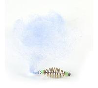 VGEBY Red de Pesca, 4pcs Nylon Plegable Pesca Primavera Red Gancho de Pesca Cobre Primavera Shoal Equipo de Pesca para la noche Pesca Shoal(8目)