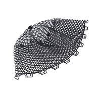 VGEBY Red de Pesca de Goma, Red de Aterrizaje de Repuesto Resistente y Resistente con Diseño Plegable para Pesca en Agua Dulce y Salada, de Malla Pequeña Suave de 40 Cm de