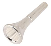VGEBY Reemplazo de Boquilla de Trompa, Boquilla de Trompa de Latón con Tamaño de Interfaz Estándar para Accesorios de Instrumentos de Viento, Color Plateado