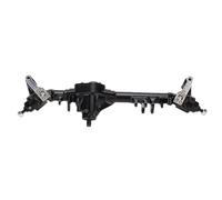 VGEBY Reemplazo del Eje Delantero del Eje RC de Aleación de Aluminio para SCX10 II AR44 1 10 RC Crawler Car Ajuste Preciso Alta Resistencia Fácil Instalación Actualización para Aficionados Al (Black)
