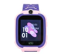 VGEBY Reloj Inteligente para Niños, Reloj Inteligente con Pantalla Táctil HD 2G para Niños y Niñas, LBS, Posicionamiento, Llamada de Voz, Alerta SOS, Reloj Telefónico (Rosa)