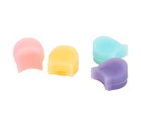 VGEBY Reposapulgar para Clarinete, 4 Piezas, Coloridos Accesorios de Cojín Protector de Silicona con Material Suave y Cómodo para Principiantes y Entusiastas del Clarinete