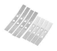 VGEBY Resorte de Hoja de Eje Trasero de Acero de 8 Piezas, Kit de Accesorios de Coche RC con Superficie Brillante y Fácil Instalación, Apto para Camión WPL D12 1/10 RC