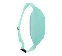 VGEBY Riñonera de Malla para Playa, Riñonera Ligera, Impermeable y Transpirable para Viajes Deportivos Al Aire, con Cinturón Ajustable y Cremallera (Claro)