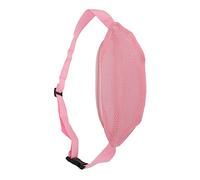 VGEBY Riñonera de Malla para Playa, Riñonera Ligera, Impermeable y Transpirable para Viajes Deportivos Al Aire, con Cinturón Ajustable y Cremallera (Pink)