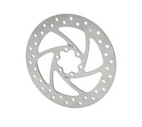 VGEBY Rotor de Freno de Disco de 6 Pernos de 160 Mm, Rotor de Freno de Disco de Scooter Eléctrico de Acero Inoxidable con 6 Tornillos, para Modificación de Scooter Eléctrico