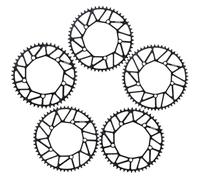VGEBY Rueda de Cadena para Bicicleta al Aire Dientes positivos y Negativos 130BCD Manivela Disco único 130BCD 50 52 54 56 58T(58T) Sportinggoods 0 Sportinggoods 0