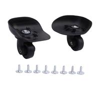 VGEBY Ruedas de Equipaje, Ruedas de Equipaje ABS de Poco Ruido, Giratorias con Tornillos para Maletas, Bolsas de Viaje