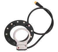 VGEBY Sensor de Asistencia para Bicicleta Eléctrica, Alta Sensibilidad, 12 Imanes, Sensor de Pasillo Doble Derecho, Accesorios para Pedal de Bicicleta Eléctrica (Gran hoyo)