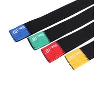 VGEBY Silenciador para Platillos, Set de 4 Piezas con Cinturón Elástico Telescópico para Platillos de 14, 16, 18, 20 Pulgadas, Elimina Eficazmente el Ruido (Centro)