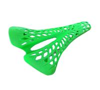 VGEBY Sillín Hueco para Bicicleta, Cojín de Tela de Araña de Plástico de Ingeniería Ultraligero de Alta Resistencia con Diseño Inclinado hacia Abajo de 24 Grados para Bicicleta de (Green)