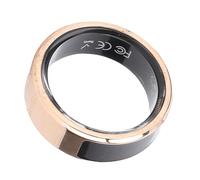 VGEBY Smart Ring Fitness Tracker Monitor de Sueño con Pantalla Táctil a Color 5ATM Impermeable Múltiples Modos Deportivos para Hombres y Mujeres Uso Diario (Tamaño 12 (ID 21,4 mm/0,84 pulg. C 67,2