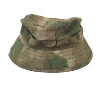 VGEBY Sombrero Boonie, Sombrero de Cubo para Exteriores de ala Corta de Tela Oxford Impermeable con Hebilla Ajustable para Viajes de Pesca en la Selva (Camuflaje